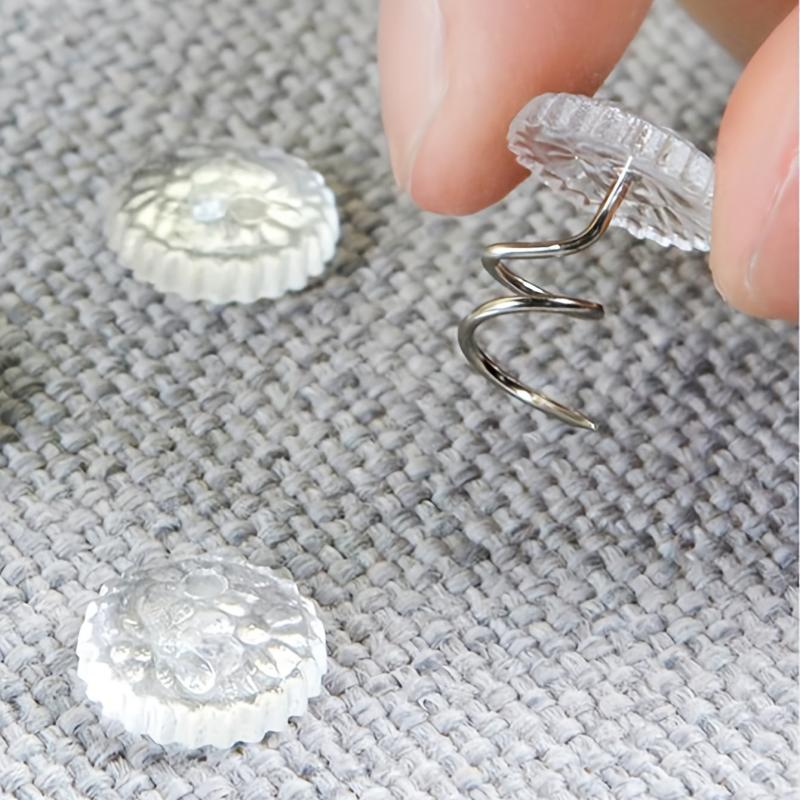 Sofa Cushion Fixers Twist Nail Invisible Safety Fixing Nail Anti-slip Buckles