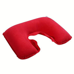 Inflatable U Shaped Pillow Neck Support for Travel
