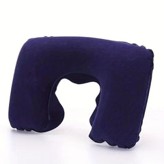 Inflatable U Shaped Pillow Neck Support for Travel