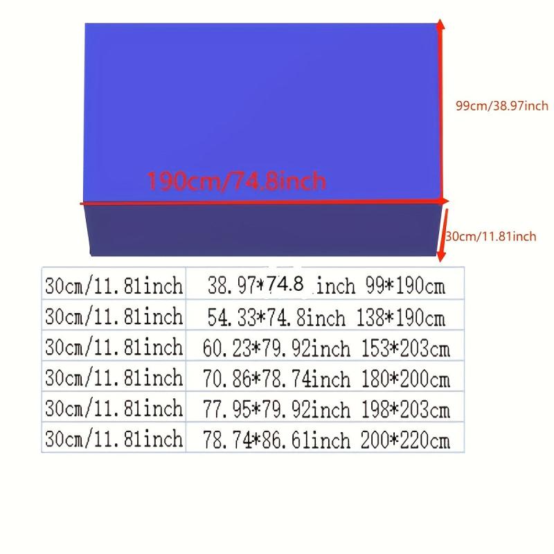Soft Layered Fitted Sheet Deep Pocket Bedding Mattress Cover