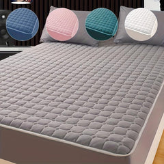 Soft Layered Fitted Sheet Deep Pocket Bedding Mattress Cover