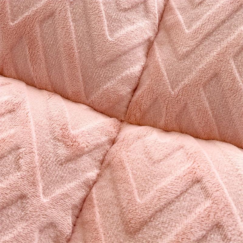 Soft Milk Fleece Lamb Velvet Mattress Pad for Bedroom