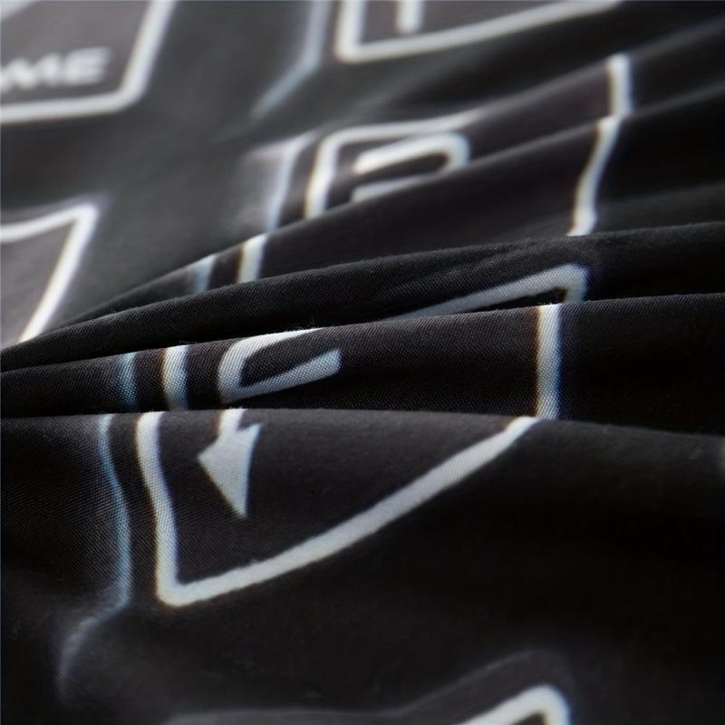 Modern Gamepad Print Duvet Cover Set - Gaming Equipment Pattern B