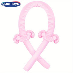 Heatless Silk Ribbon Curling Rod Hair Rollers with Hair Claw Clip