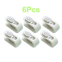 6pcs Non slip Duvet Quilt Blanket Clips Plastic Fastener Clip Bed Cover Fixer