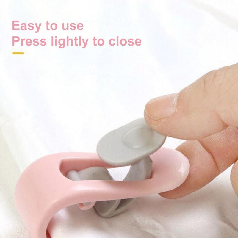 6pcs Non slip Duvet Quilt Blanket Clips Plastic Fastener Clip Bed Cover Fixer