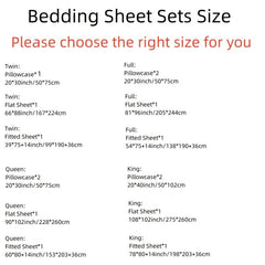 4pcs Plain Satin Sheet Set - Fitted & Flat Sheet, 2 Pillowcases