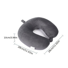 Travel Pillow Foam Particles Head Neck Airplane Traveling Car Soft