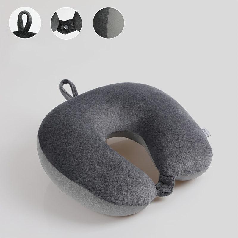 Travel Pillow Foam Particles Head Neck Airplane Traveling Car Soft