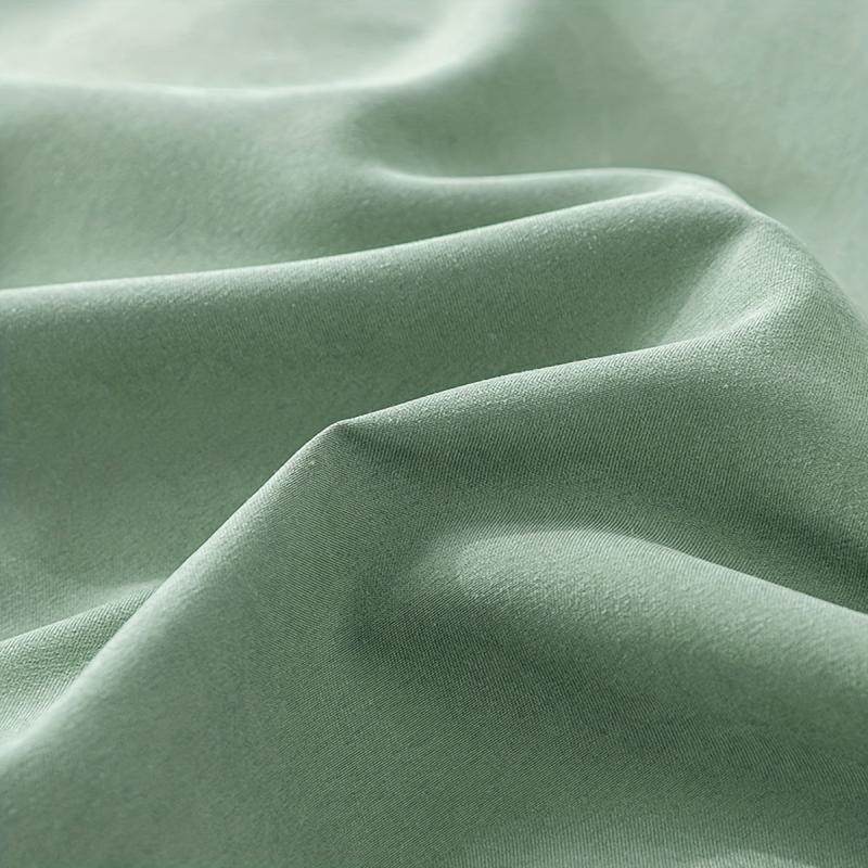 3pcs Solid Bedding Set Soft Comfortable Duvet Cover Set with Pillowcase