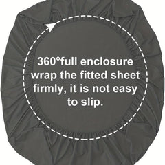 Soft Microfiber Fitted Sheet Deep Pockets Easy Care Shrink & Fade Resistant