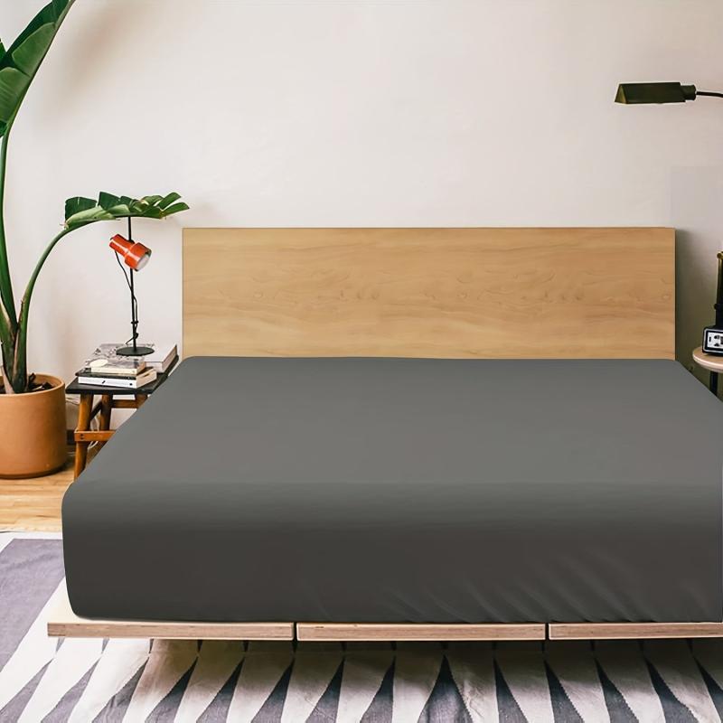 Soft Microfiber Fitted Sheet Deep Pockets Easy Care Shrink & Fade Resistant