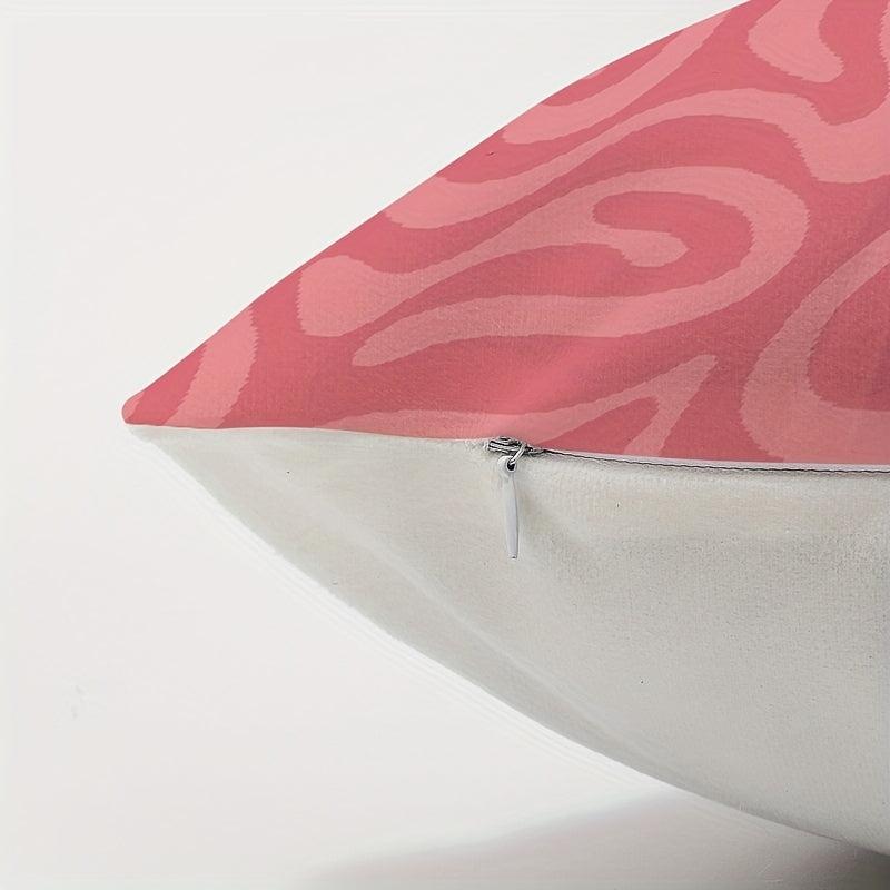 Smiling Face Soft Printed Pillowcase for Home Decor