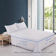 Solid Flat Sheet for Bedroom Guest Room Hotel