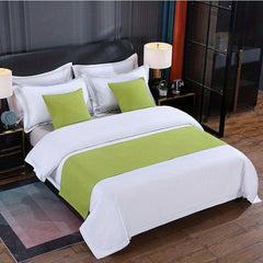 Luxury Brocade Jacquard Bed Runner for Bedroom Living Room Hotel Decor