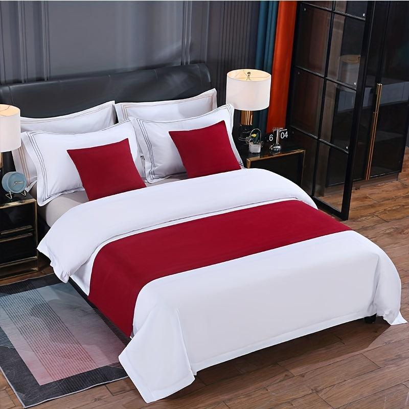 Luxury Brocade Jacquard Bed Runner for Bedroom Living Room Hotel Decor