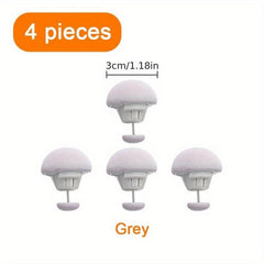 4pcs Mushroom Quilt Holder Bed Sheet Grippers Home Sleep Supplies Clips