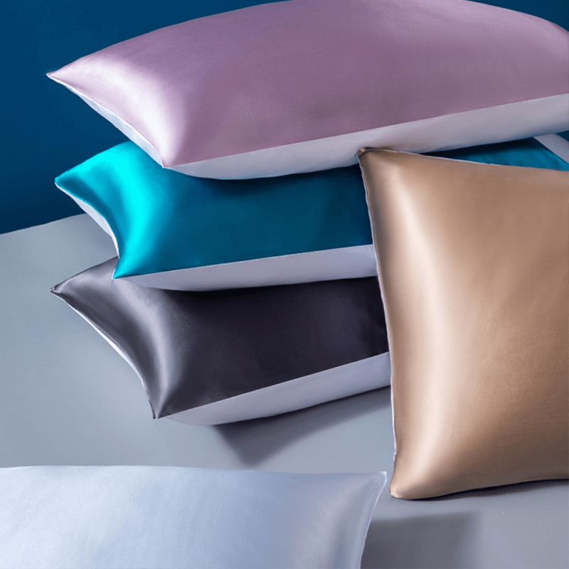 6A Soft Silk Pillowcase for Hair and Skin 600 TC Double Sided Satin Fiber