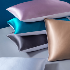 6A Soft Silk Pillowcase for Hair and Skin 600 TC Double Sided Satin Fiber