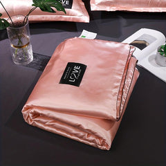 Summer Quilt Ice Silk Bedding Soft Silky Comfortable Quilt Machine Washable