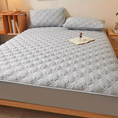 3pcs Soft Breathable Fitted Sheet Set Waterproof Bedroom Guest Room Dorm