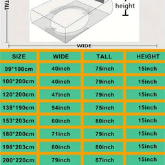 Solid Thickened Cotton Mattress Protector Soft Warm Cover