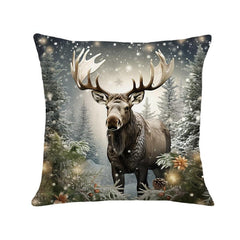 Christmas Carnival Throw Pillow Case Modern Style