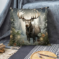Christmas Carnival Throw Pillow Case Modern Style