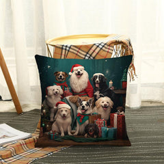 Christmas Carnival Throw Pillow Case Modern Style