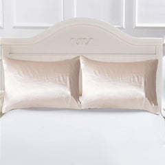 2pcs Satin Pillowcase - Soft and Breathable for Home Decor and Comfortable Sleep