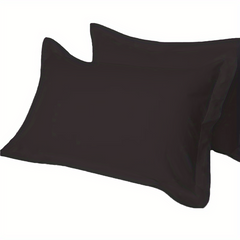2pcs Microfiber Pillowcases Soft Stain Resistant Pillow Cover