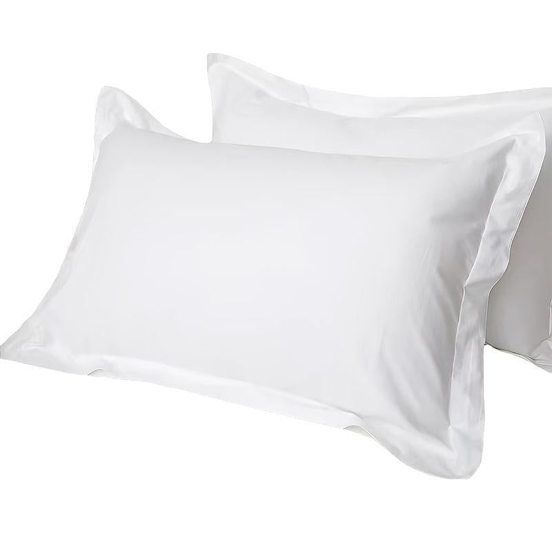 2pcs Microfiber Pillowcases Soft Stain Resistant Pillow Cover