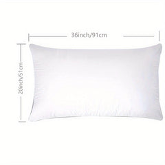 Goose Feathers And Down Pillow Inserts 100 Cotton Fabric Bed Sleeping