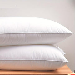 Goose Feathers And Down Pillow Inserts 100 Cotton Fabric Bed Sleeping