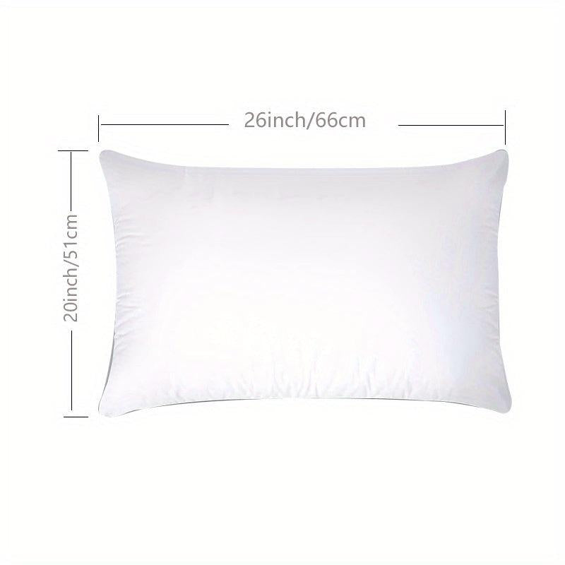 Goose Feathers And Down Pillow Inserts 100 Cotton Fabric Bed Sleeping
