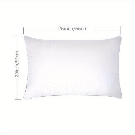 Goose Feathers And Down Pillow Inserts 100 Cotton Fabric Bed Sleeping