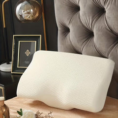Orthopedic Memory Foam Bed Pillow Slow Rebound Soft Butterfly Shape
