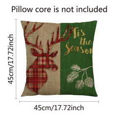 Retro Cross Border Linen Throw Pillow Cover Home Decor
