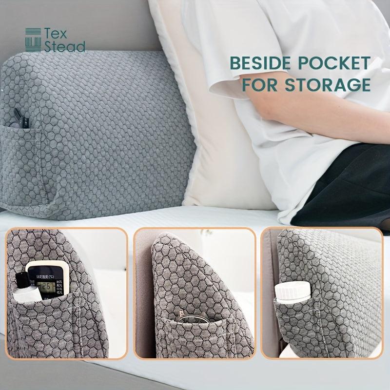 Adjustable Bed Wedge Pillow Split Gap Filler for Mattress Connector