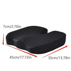 Orthopedic Memory Foam Seat Cushion - Pain Relief Comfortable Chair Cushion