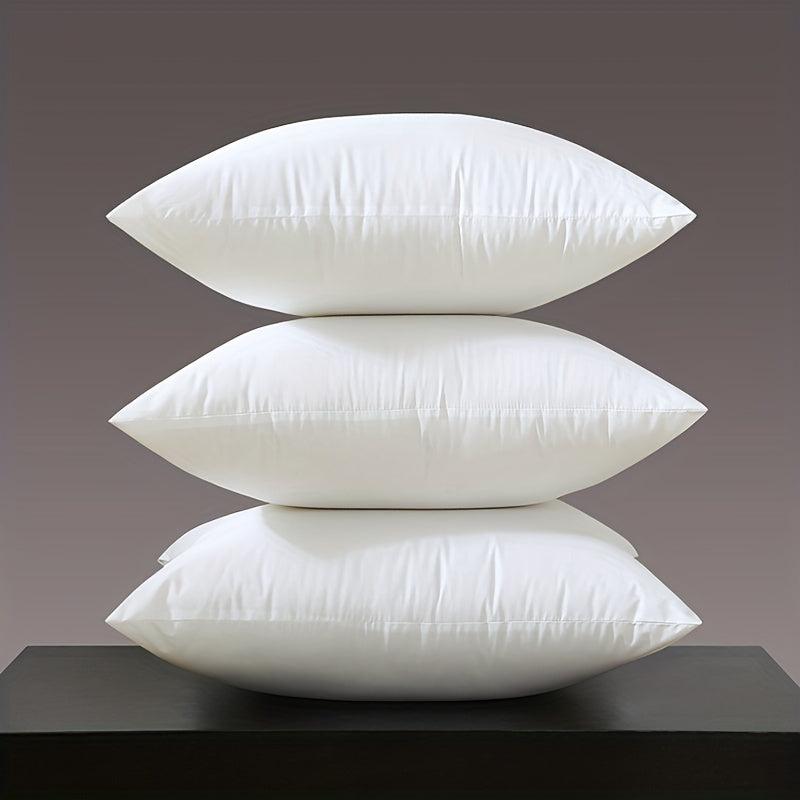 Set of 2 Soft Fluffy Throw Pillow Inserts 45x45cm for Sofa - Decorative Cushions