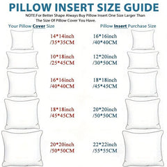 Set of 2 Soft Fluffy Throw Pillow Inserts 45x45cm for Sofa - Decorative Cushions