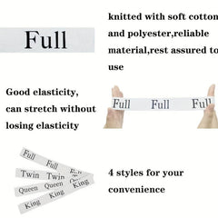 3pcs Bed Sheet Fastener Elastic Elastic Band Storage Wardrobe Storage