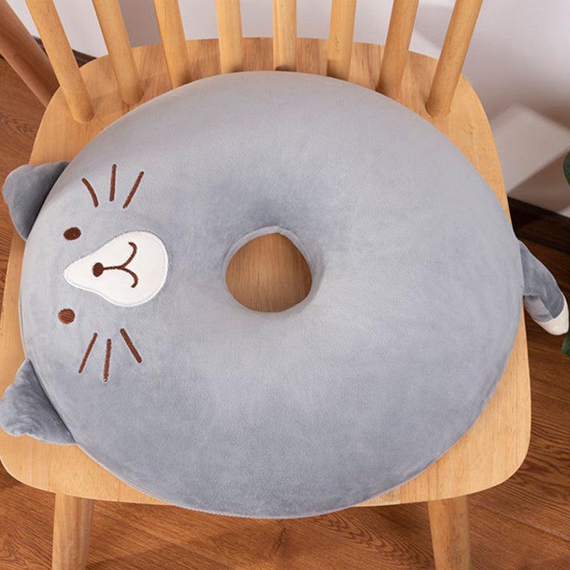 Memory Foam Cat Pattern Cushion for Home Office Car