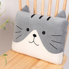 Memory Foam Cat Pattern Cushion for Home Office Car
