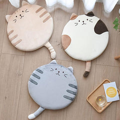 Memory Foam Cat Pattern Cushion for Home Office Car