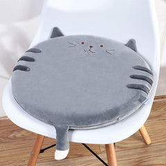 Memory Foam Cat Pattern Cushion for Home Office Car