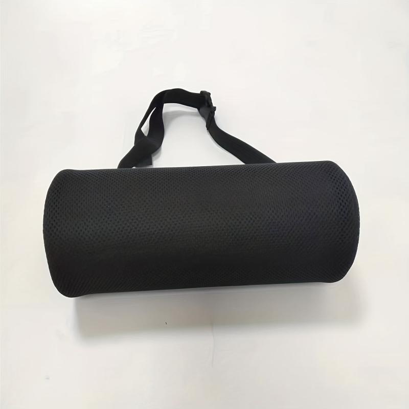 1pc Lumbar Roll for Back Support Neck Pillow Office Car Seats