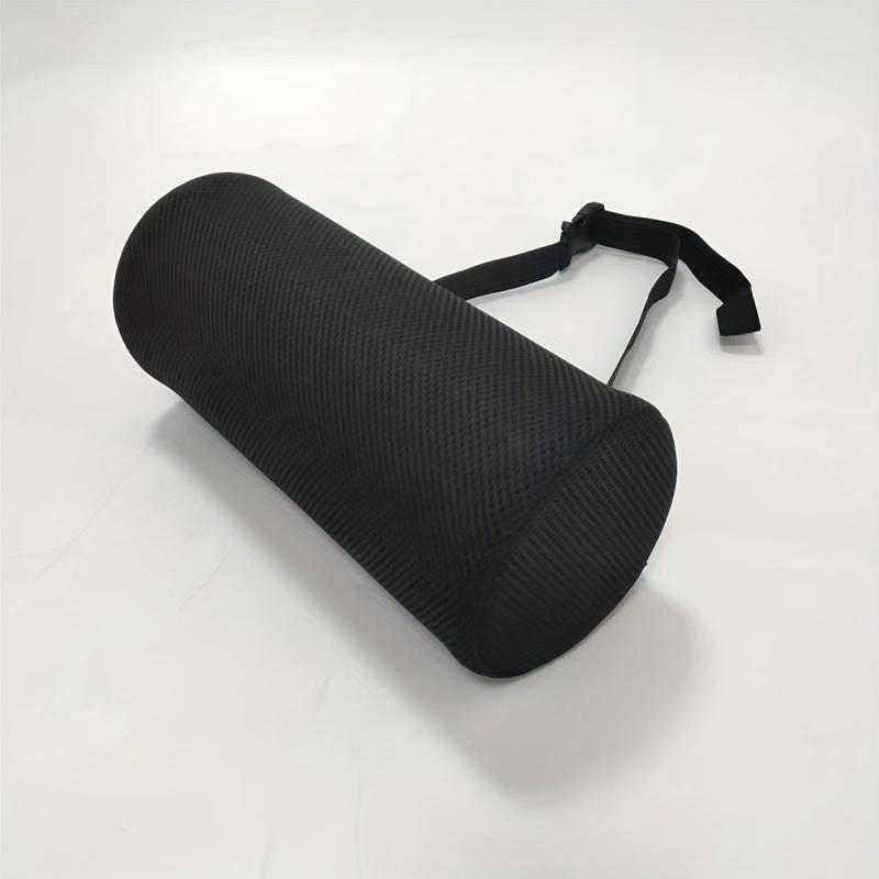 1pc Lumbar Roll for Back Support Neck Pillow Office Car Seats