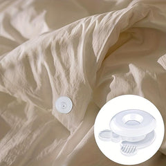 8pcs Clear Bed Sheet Fixer Non-slip Quilt Buckle Safety Clip